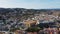 4K Drone - aerial views of the city of Peniscola in castle historic center Spain 15 april 2023