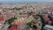 4K Drone Footage. Barcelona. Aerial View Of Buildings In The City. Spain. 15 may 2023