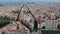 4K Drone Footage. Barcelona. Aerial View Of Buildings In The City. Spain. 15 may 2023