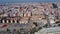 4K Drone Footage. Valencia. Aerial View yacht harbor port, beach, building. Spain.