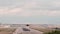 4K Footage of a plane taking off from the runway of Madrid Barajas Airport