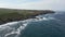 4k footage of the rugged coastline at Pendeen in Cornwall