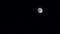 4K Full Moon Rises by Night Sky Timelapse, Halloween Moonlight, Moonset View