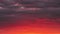 4K Heavy Dusk Dark Coloful Vivid Beautiful Natural Sky Background. Sunset Sunlight Time-Lapse Time Lapse. Orange, Pink