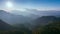 4K Hyperlapse aerial view of drone flying to the mountain, Chiang Mai, Thailand