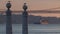 4k Lisbon bridge ship Portugal motion timelaspe hyperlapse UHD city summer