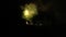 4K. loop seamless of real fireworks background. Abstract blur of real golden shining fireworks