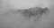 4k mountain mist rising in the morning,fog pine trees,Bomi County in tibet.