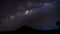 4K - Night Timelapse Milky Way Stars Mount Rinjani Lombok Indonesia