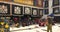 4k Pilgrams Praying In Front Of The Jokhang Temple In Lhasa,Tibet.