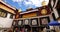 4k Pilgrams Praying In Front Of The Jokhang Temple In Lhasa,Tibet.