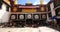 4k Pilgrams Praying In Front Of The Jokhang Temple In Lhasa,Tibet.