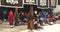 4k Pilgrams Praying In Front Of The Jokhang Temple In Lhasa,Tibet.