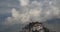 4k Potala Palace in the morning,Lhasa,Tibet.mountains surrounded by clouds.