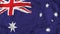 4k Realistic 3D detailed slow motion Australia flag , flying Iran Flag Animated Background,