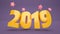 4k rialstic 3d New Year Wallpaper 2019