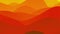 4k seamless loop, abstract fluid red yellow gradients, inner glow wavy surface. Beautiful warm color gradients as