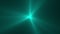 4K seamless video rotating green ray lights neon bright creative art background.