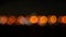 4k shot of the night traffic blurred lights