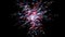 4k Splash dots fireworks,blister explosion particle festivals year background.