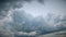 4K Stormy Sky Before Rain Thunderstorm. Storm Cloudy Sky Weather Background. time lapse, time-lapse, timelapse