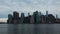 4k Sunrise timelapse of Manhattan skyline in new york - USA