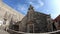 4K. Three bells on church tower in Dubrovnik Old Town, Croatia