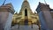 4K Tilt up view of golden pagoda at The Grand Palace temple in Bangkok