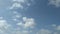 4K Time lapse, beautiful sky with clouds background, Sky with clouds weather nature cloud blue, Blue sky with clouds and sun,