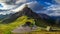 4K Time lapse of Giau Pass at sunset, Dolomites, Italy