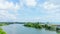 4K Time-lapse : Rayong river landscape near sea.