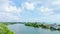 4K Time-lapse : Rayong river landscape near sea.