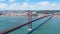 4K timelapse of 25 de Abril (April) Bridge in Lisbon - Portugal - UHD
