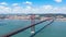 4K timelapse of 25 de Abril (April) Bridge in Lisbon - Portugal - UHD