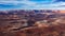 4K Timelapse Aerial view of Green River Overlook, Canyonlands National Park, Moab, Utah, USA