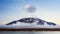 4K Timelapse of cloud rolling over Mountain Fuji, Yamanaka Lake, Japan