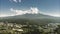 4K Timelapse of Fuji mountain, Japan. Blue sky and clouds. Lake Kawaguchiko.