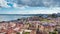 4K timelapse of Lisbon rooftop from Sao Vicente de fora church in Portugal - UHD
