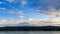 4K Timelapse rolling clouds over Mt.Fuji at sunset, Japan