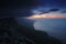 4K. Timelapse sunrise in the mountains Ai-Petri. Alupka, Crimea, Ukraine. FULL HD