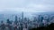 4k timelapse video of Hong Kong from day to night