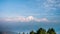 4k Timelapse view of Dhaulagiri mountains range from Poon hill, Nepal.