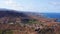 4K UHD aerial view wild coastline near Calheta in Santiago - Cape Verde - Cabo Verde