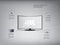 4k ultra hd curved screen tv infographics in