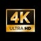 4K Ultra HD symbol