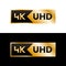 4K Ultra HD symbol