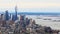 4K UltraHD Aerial timelapse aerial of lower Manhattan