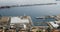 4K UltraHD Aerial view of bay of Gibraltar