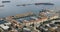 4K UltraHD Aerial view of Gibraltar bay