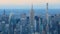 4K UltraHD day night timelapse of downtown Manhattan skyline